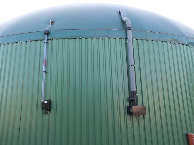 Tragluftdach Biogasanlage
