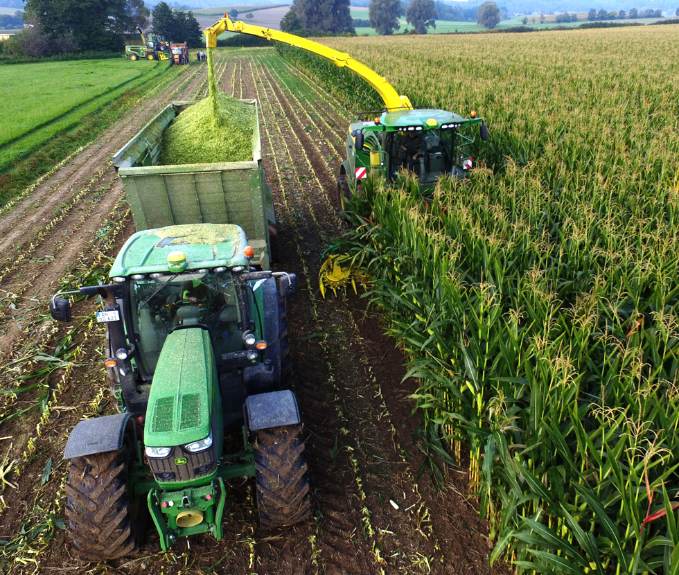 Maishäckseln Biogas Nürnberger BGVN Maishäckseln Biogas Nürnberger BGVN