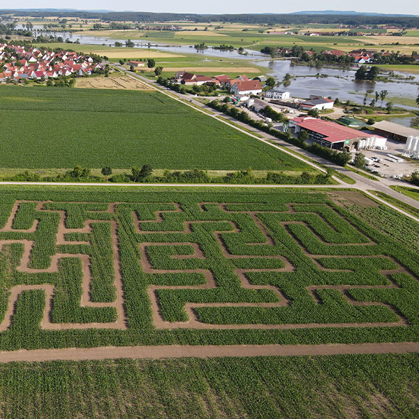 Maislabyrinth Herrieden Maislabyrinth Herrieden